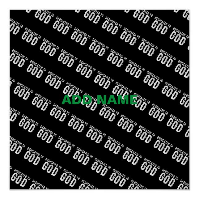 PÓSTER DEDICADO AL TEXTO BLANCO DEL PERSONALIZABLE GUAY D (Anverso)