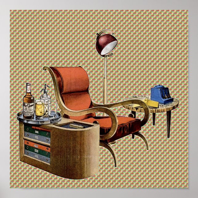 Póster Dedos de los años 1940 (Frente)