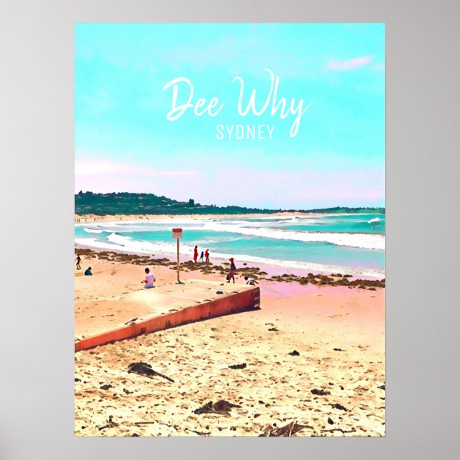 Póster Dee Why Northern beach sydney (Frente)