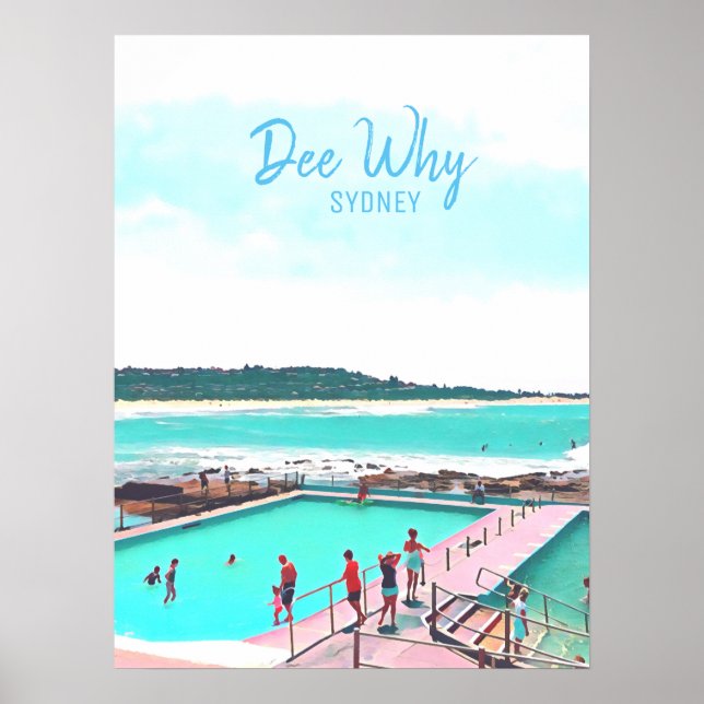 Póster Dee Why Northern beach sydney (Frente)