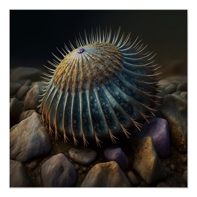 Póster Deep Sea Urchin (Anverso)