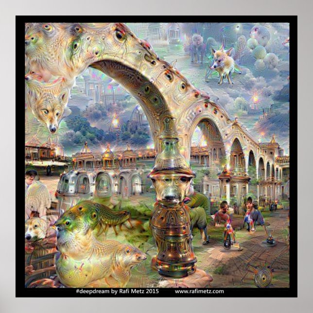 Póster Deepdream Mission Arcade Fantasy (Frente)