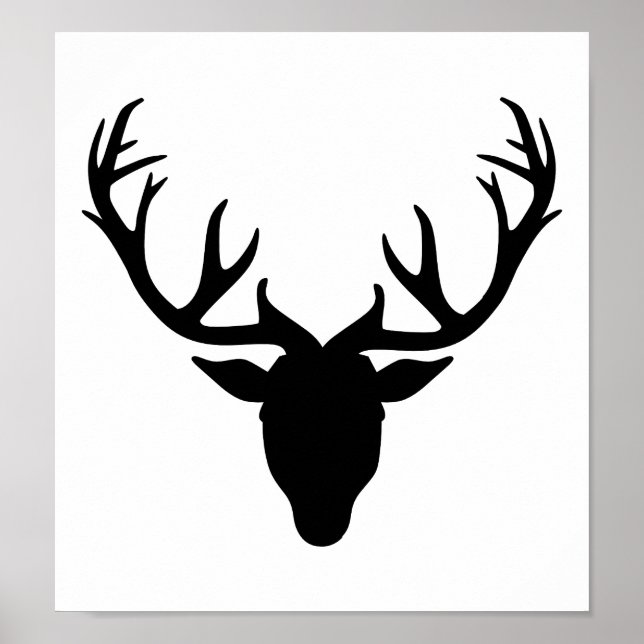 Póster Deer antlers (Frente)