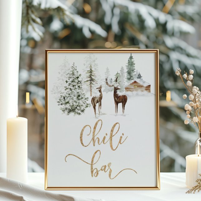 Póster Deer de bosque de Woodland Chili bar (Subido por el creador)