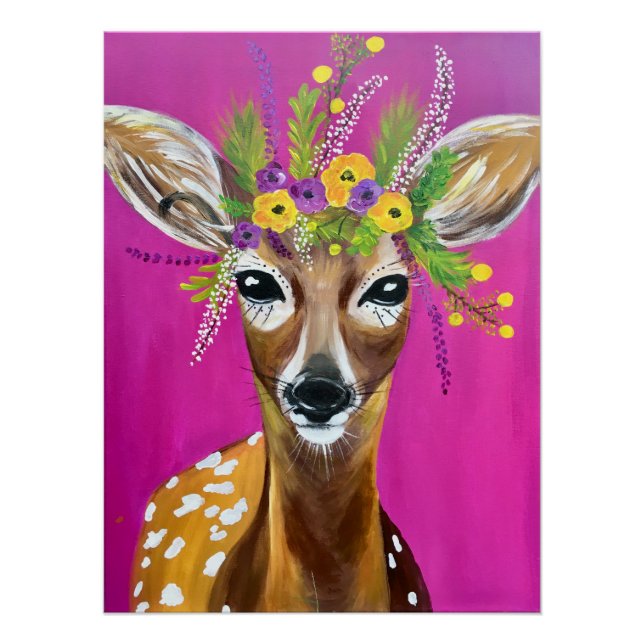 Poster Deer Glossy (Anverso)