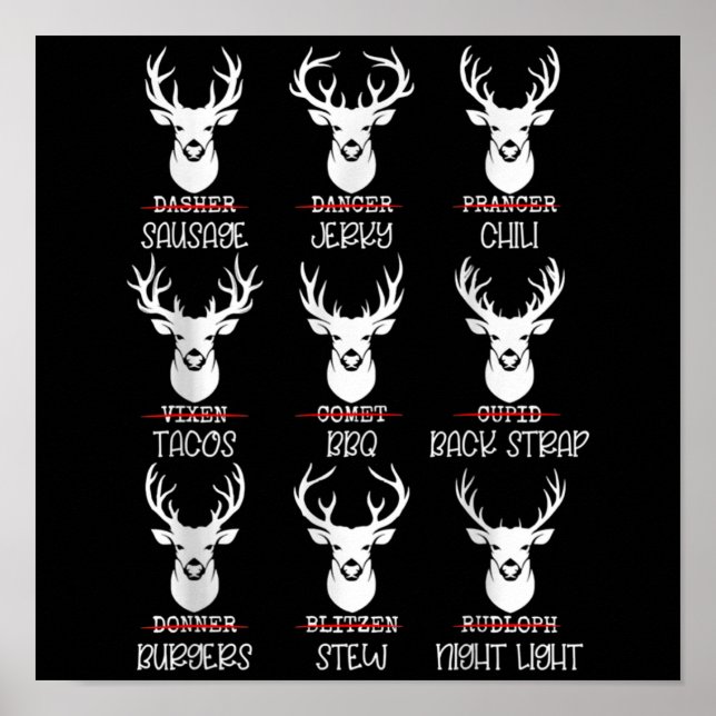 Póster Deer Hunter Buck Amantes de All Shanta (Frente)