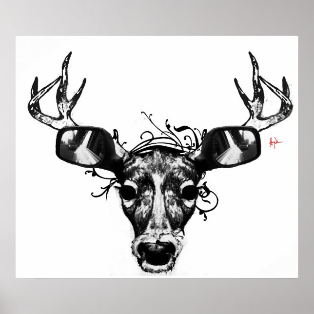 Póster "Deer John" (Frente)