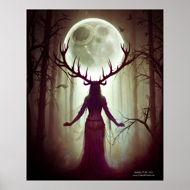 Póster Deer Woman (Frente)