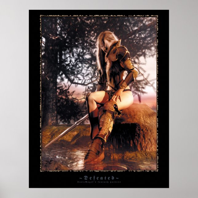 Póster Defeated (Frente)