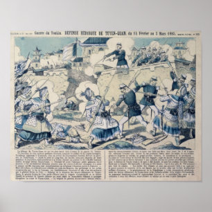 Póster Defence of Tuyen Quang, 14th February 1885