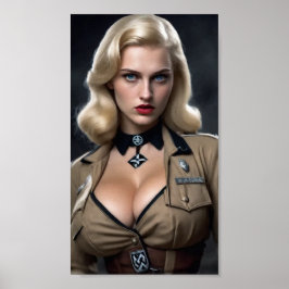 Póster Defendiendo la patria