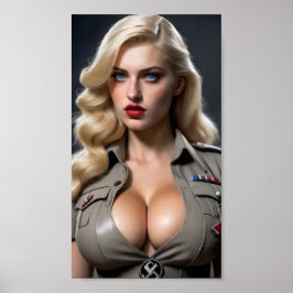 Póster Defendiendo la patria