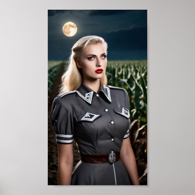 Póster Defendiendo la patria (Frente)