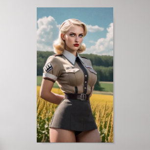 Póster Defendiendo la patria