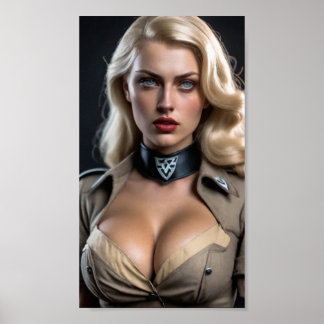 Póster Defendiendo la patria