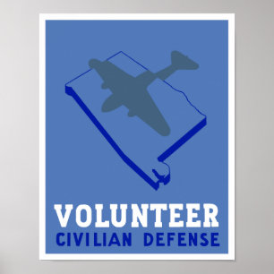 Póster Defensa civil de Alabama — WPA