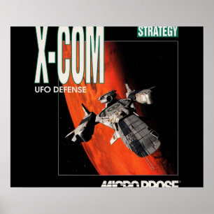 Póster Defensa de OVNI XCOM