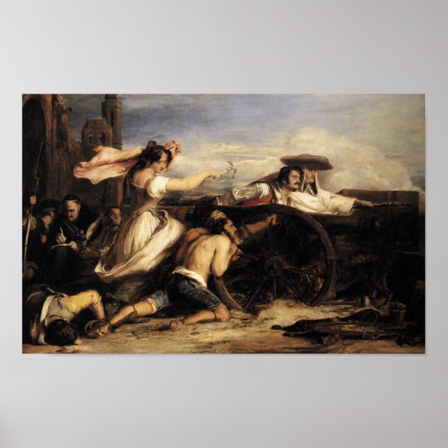 Póster Defensa de Saragossa (Frente)