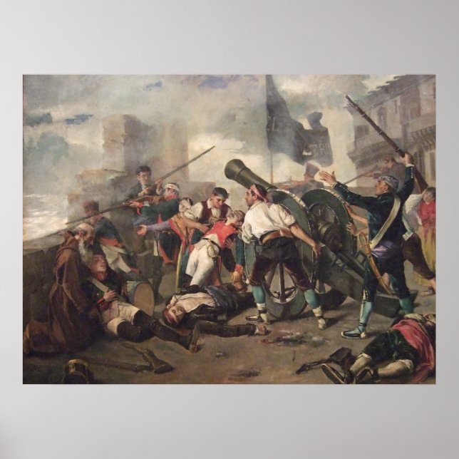 Póster Defense of Zaragoza (Frente)