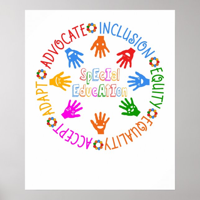 Póster defensor de la inclusión (Frente)