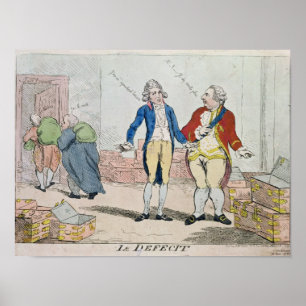 Póster Déficit, 1788