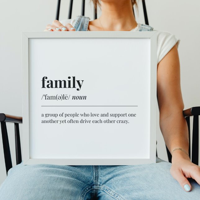 Póster Definición de familia (Subido por el creador)