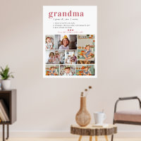 Definición de la abuela | 8 Foto personalizada