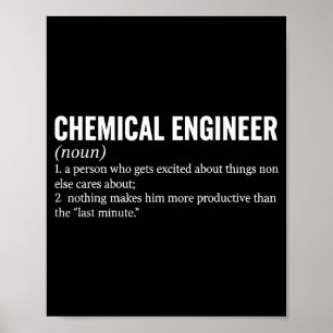 Póster Definición de la Profesión de Ingeniero Químico In