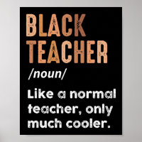 Definición de Maestro Negro Divertido Mes de la Hi