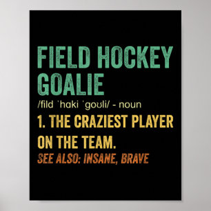 Póster Definición de portero de hockey sobre hierba _2