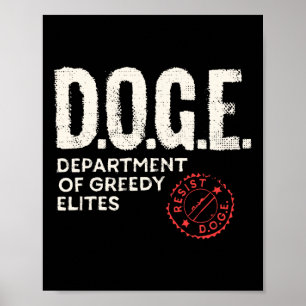 Póster Definición de significado real de Anti Doge D.o.p.