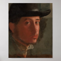 Degas - autorretrato (1857)