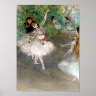 Póster Degas, bailarinas