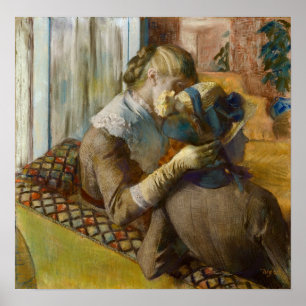 Póster Degas - En La Sombrerera