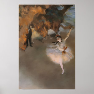 Póster Degas La Estrella