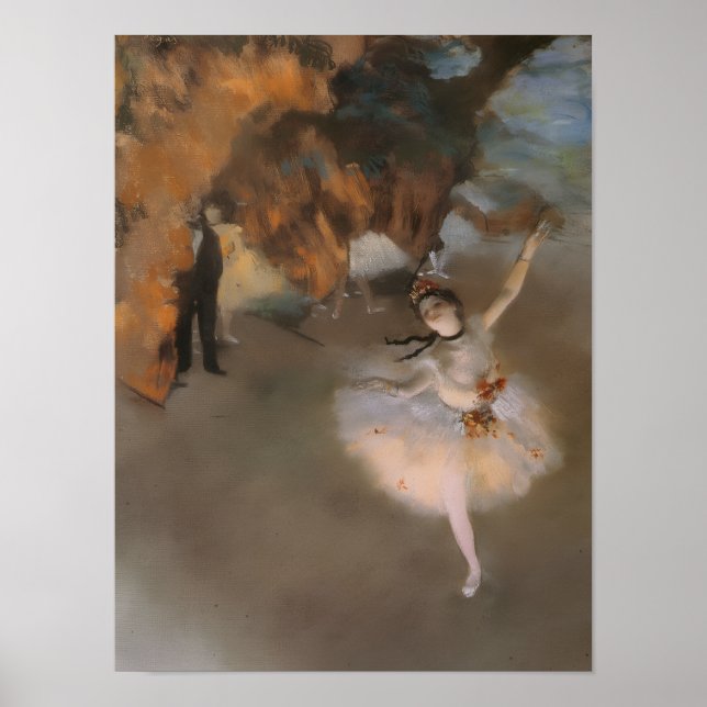 Póster Degas La Estrella (Frente)
