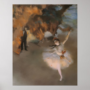 Póster Degas La Estrella