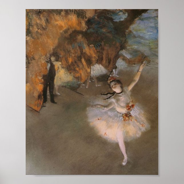Póster Degas La Estrella (Frente)