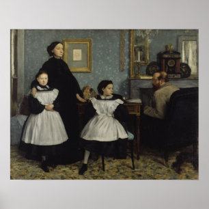 Póster Degas - La familia Bellelli