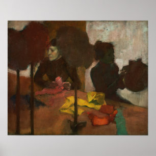 Póster Degas - Las Sombrereras