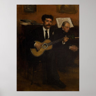 Póster Degas - Lorenzo Pagans Y Auguste De Gas