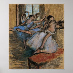 Póster Degas - Los bailarines