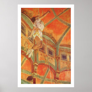 Póster Degas: Miss Lala en el Cirque Fernando