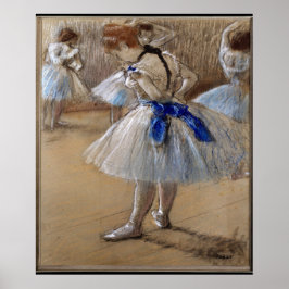 Póster Degas Study of a Dancer
