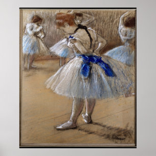 Póster Degas Study of a Dancer