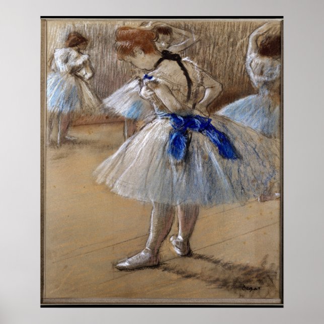 Póster Degas Study of a Dancer (Frente)