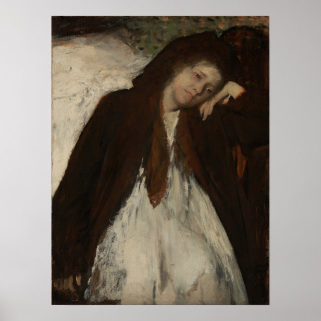 Póster Degas - The Convalescent (Frente)