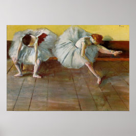 Póster Degas Two Ballet Dancers Poster