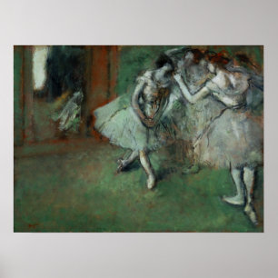 Póster Degas - Un Grupo De Bailarinas