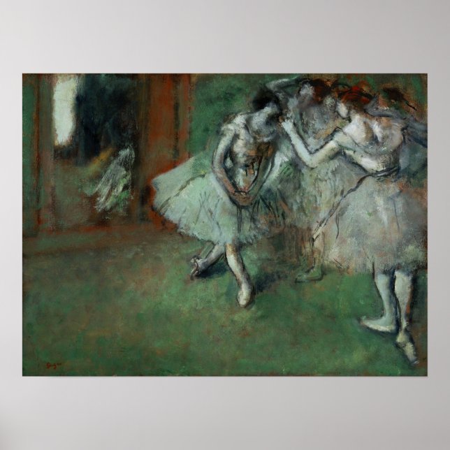 Póster Degas - Un Grupo De Bailarines (Frente)